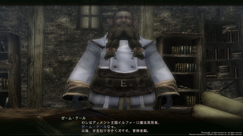 魔法局長ゼームテール