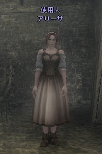 使用人 アリーザ