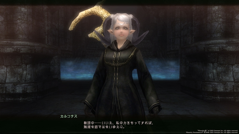 漆黒の美女と邪教の司祭