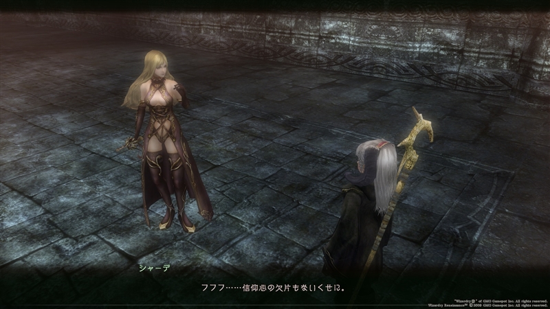 漆黒の美女と邪教の司祭