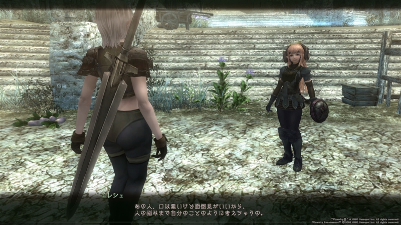 エレシェが呼びに来た